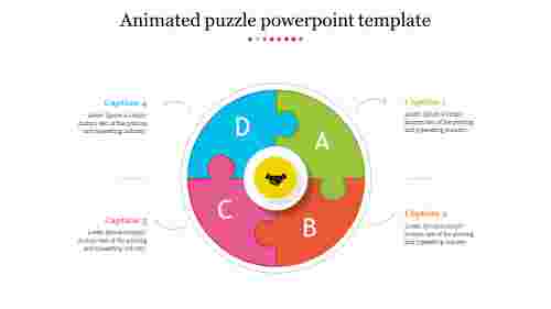 animated puzzle powerpoint template